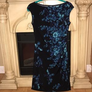 😍 elegant black and floral dress 😍